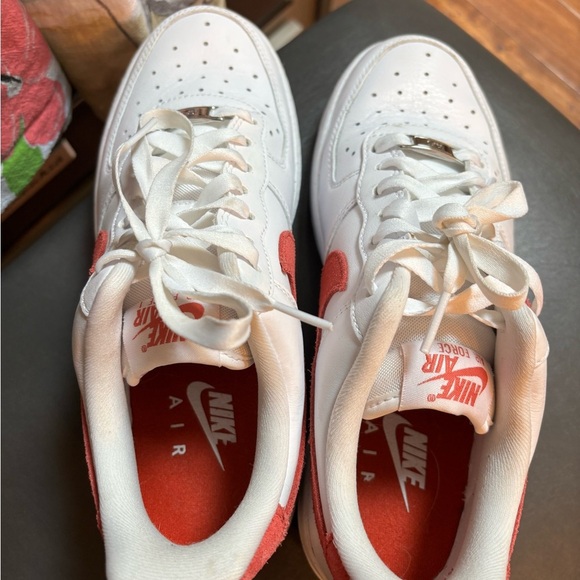 Nike W Air Force 1 Low Adobe Dragon Red sz 7.5 M - Picture 4 of 8